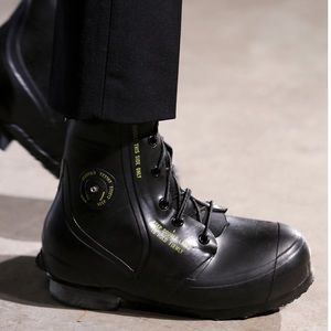 RAF SIMONS x STERLING RUBY 2014 RUNWAY BOOTS